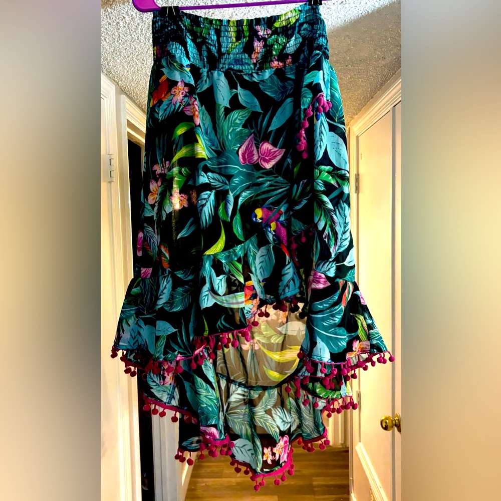 True Destinations Floral Skirt - Made in India